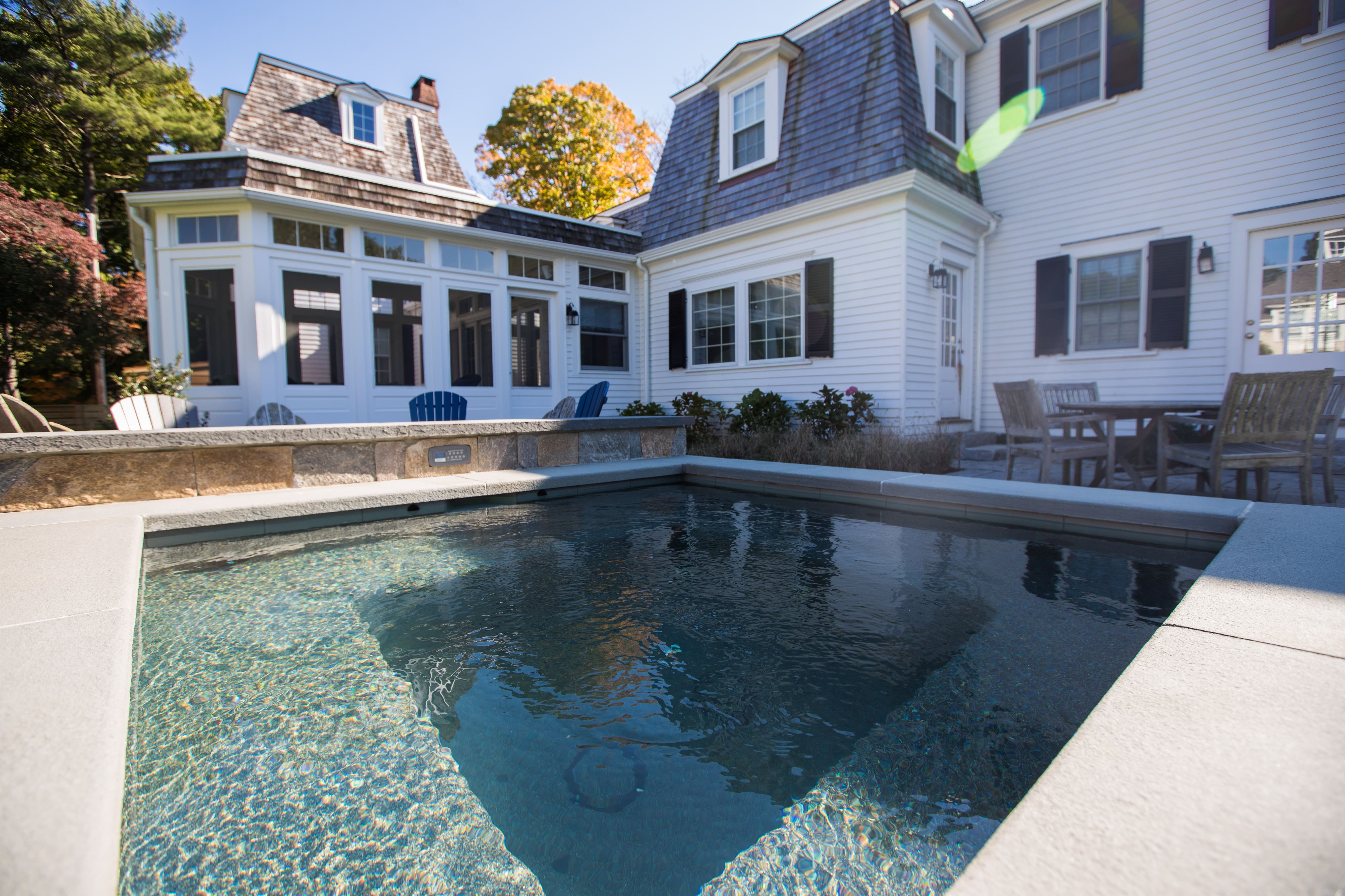 Back yard pool