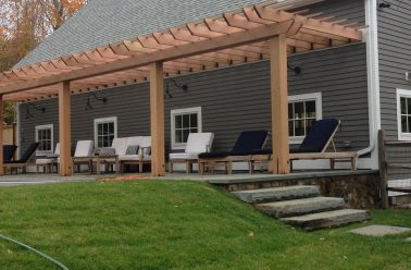 cedar pergola